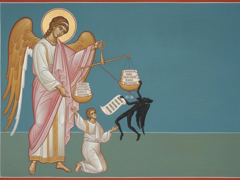 prikaz biblijskog andjela